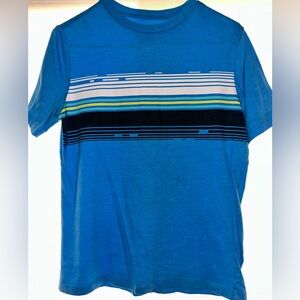 Urban Pipeline Blue Striped Kids Tee